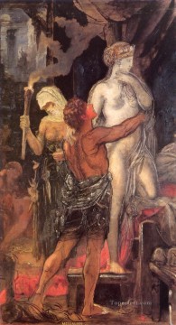  Symbolism Oil Painting - Messalina Symbolism biblical mythological Gustave Moreau